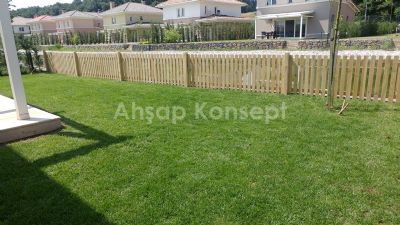 AHŞAP ÇİT ÖMERLİ KASABA EVLERİ