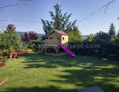 AHŞAP ÇOCUK OYUN EVİ-10